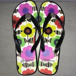 🆕 Brighton Platform Floral Flip Flops
